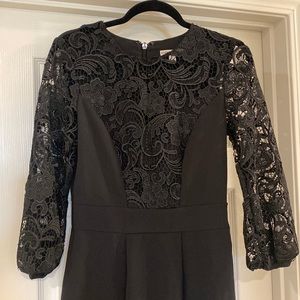Formal Lace Black Cocktail Dress (Women’s Size 4)
